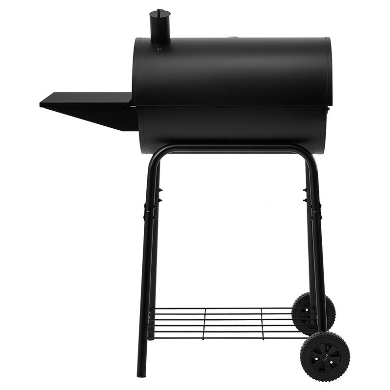 Royal Gourmet CC1624 BBQ Charcoal Grill w/ Side & Front Shelves image number 7
