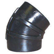 Sierra 8" EPDM 45&deg; Elbow With Clamps