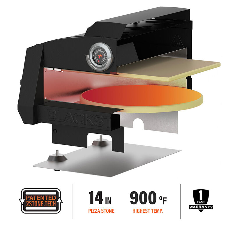Blackstone On-the-Go 17" Pizza Oven Conversion Kit image number 3