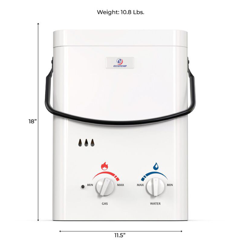 Eccotemp L5 Portable Tankless Water Heater image number 2