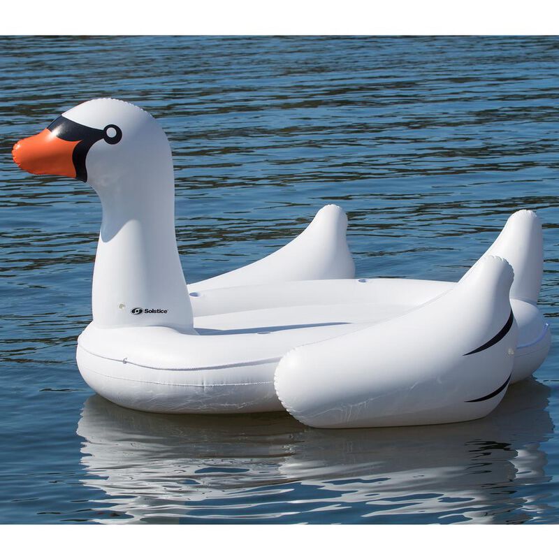 Swimline Biggest Giant Swan Inflatable Float image number 3