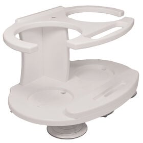 Taco Double Tumbler White Poly Drink Holder