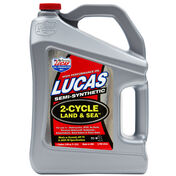 Lucas Oil Semi-Synthetic TC-W3 2-Cycle Land And Sea Oil, Gallon
