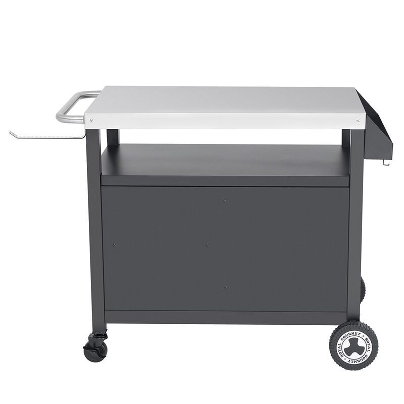 Royal Gourmet Movable Grill Prep Table with Storage image number 7