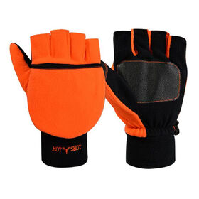 HOT SHOT Youth Bulls-Eye Fleece Pop-Top Mitten