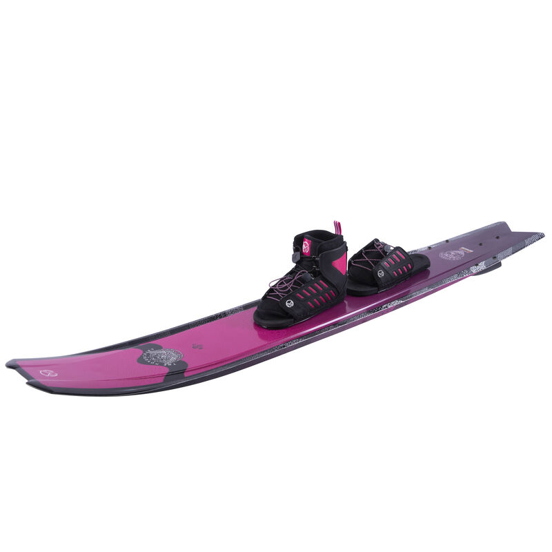 HO Women's Hovercraft Slalom Waterski With Freemax Binding And Rear Toe Plate image number 1