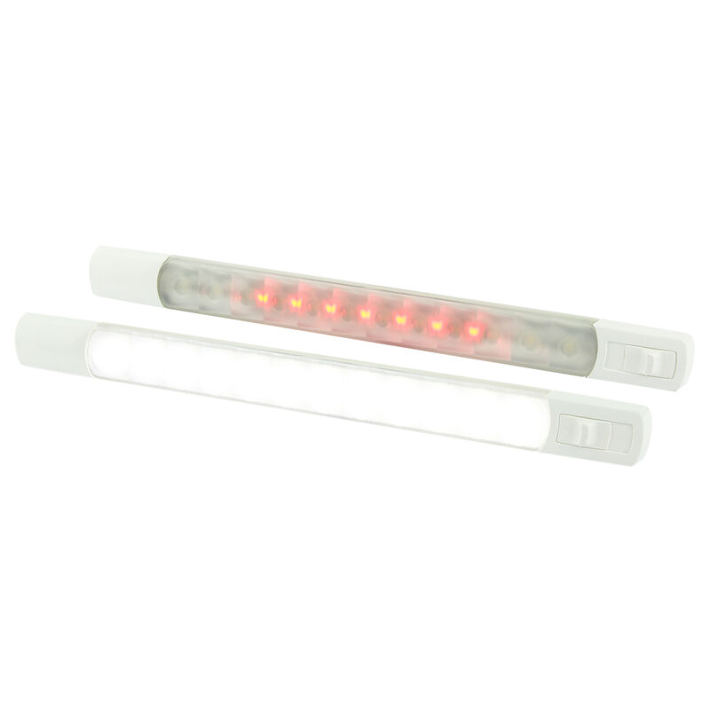 Hella Marine LED Surface Strip Light With Dual Switch (Color + White Light) image number 2