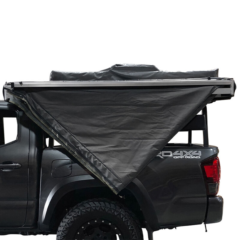 Nomadic Awning 180 Driver Side Installation with Brackets and Side Walls image number 5