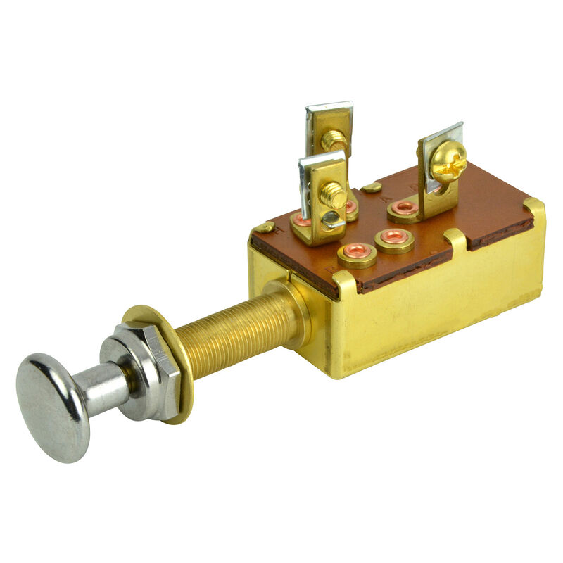 BEP SPDT Push-Pull Switch, 3 Position, image number 1