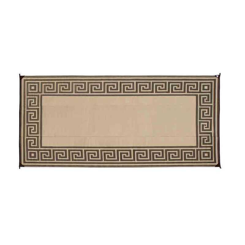 Reversible Greek Motif Design Patio Mat image number 15