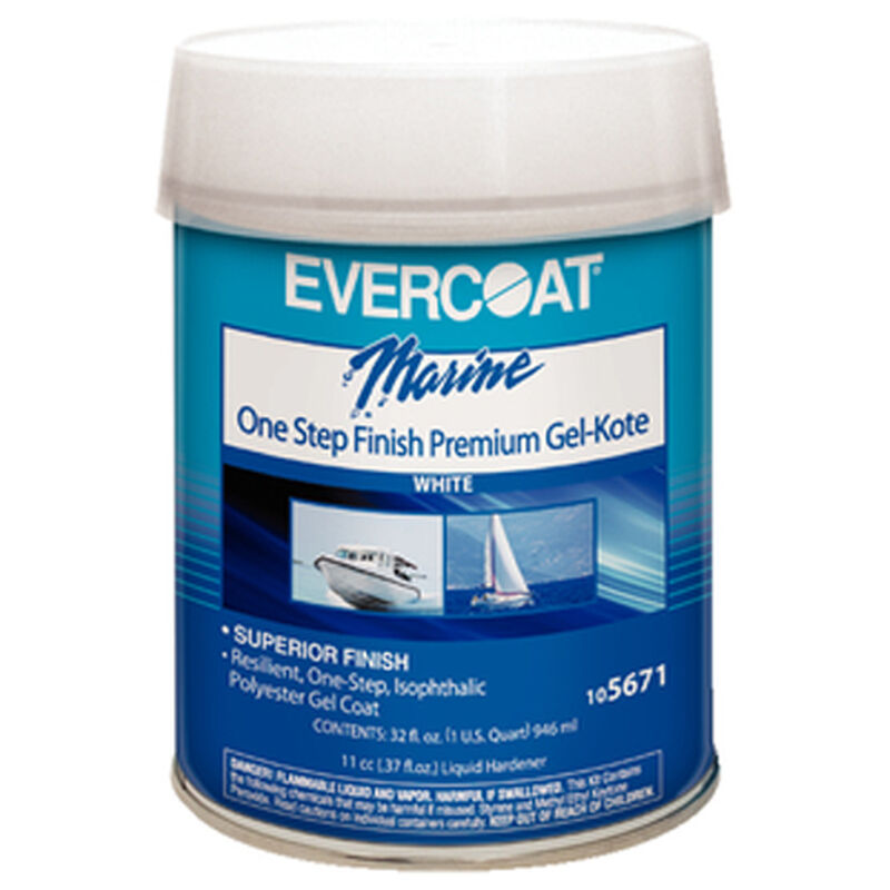 Evercoat Marine One-Step Finish Premium Gel Kote, Pint image number 1