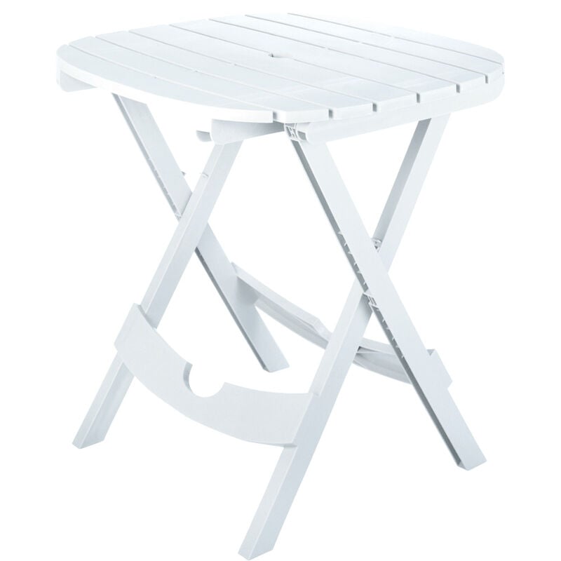 Quik-Fold Cafe Table, White image number 1