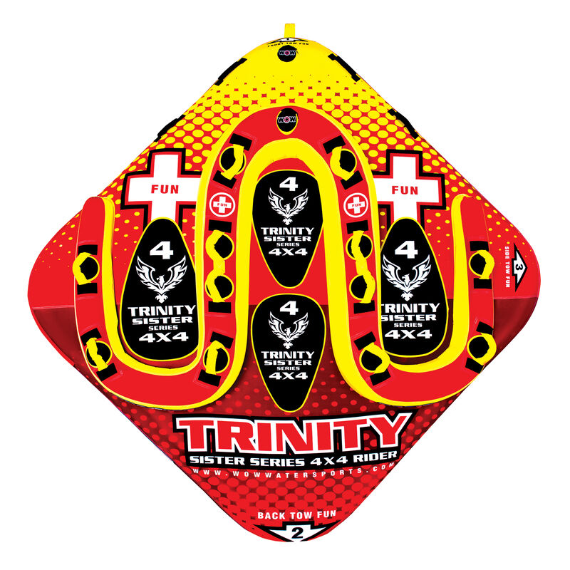 WOW Trinity 4-Person Towable Tube image number 2