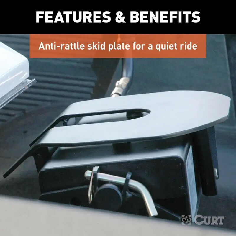 Curt E16 5th Wheel Hitch with R16 Sliding Base, 16K image number 3