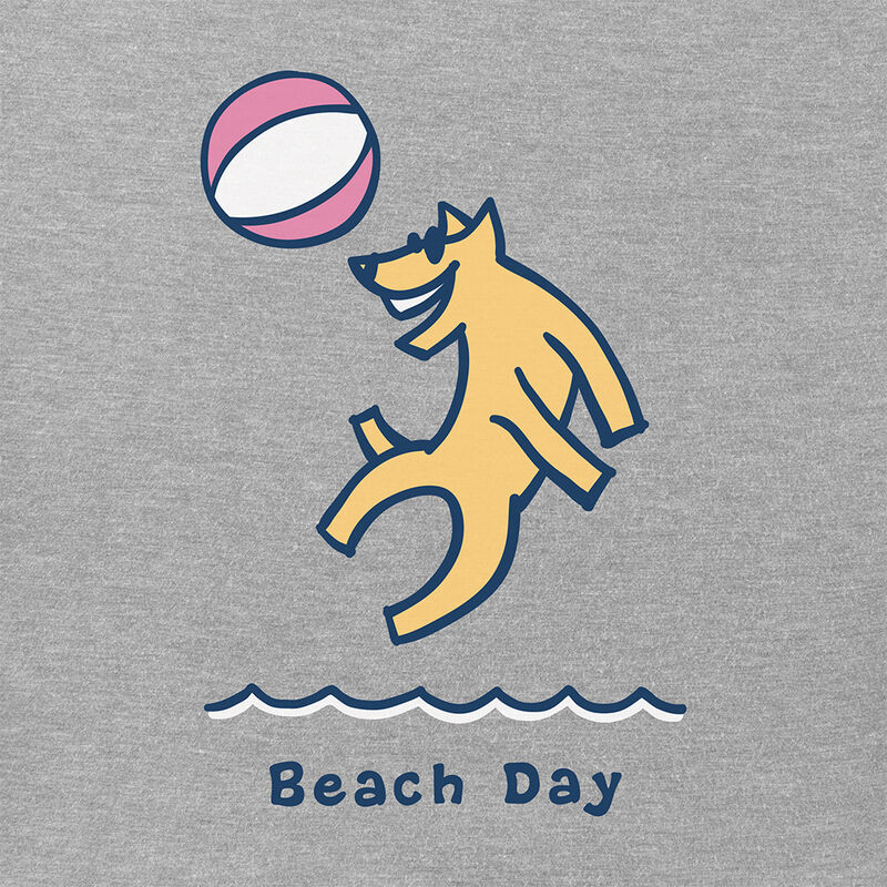 Life Is Good Women's Beach Day Rocket Vintage Short-Sleeve Crusher Tee image number 2