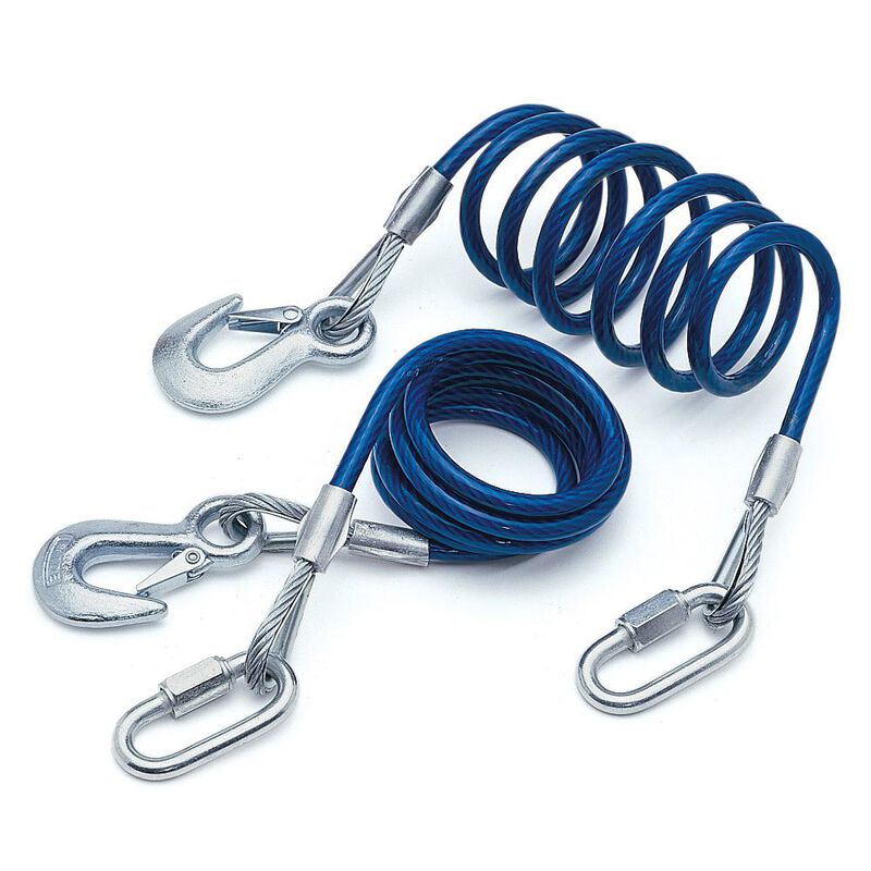 68-Inch 6000 lb. Coiled Safety Cables image number 1