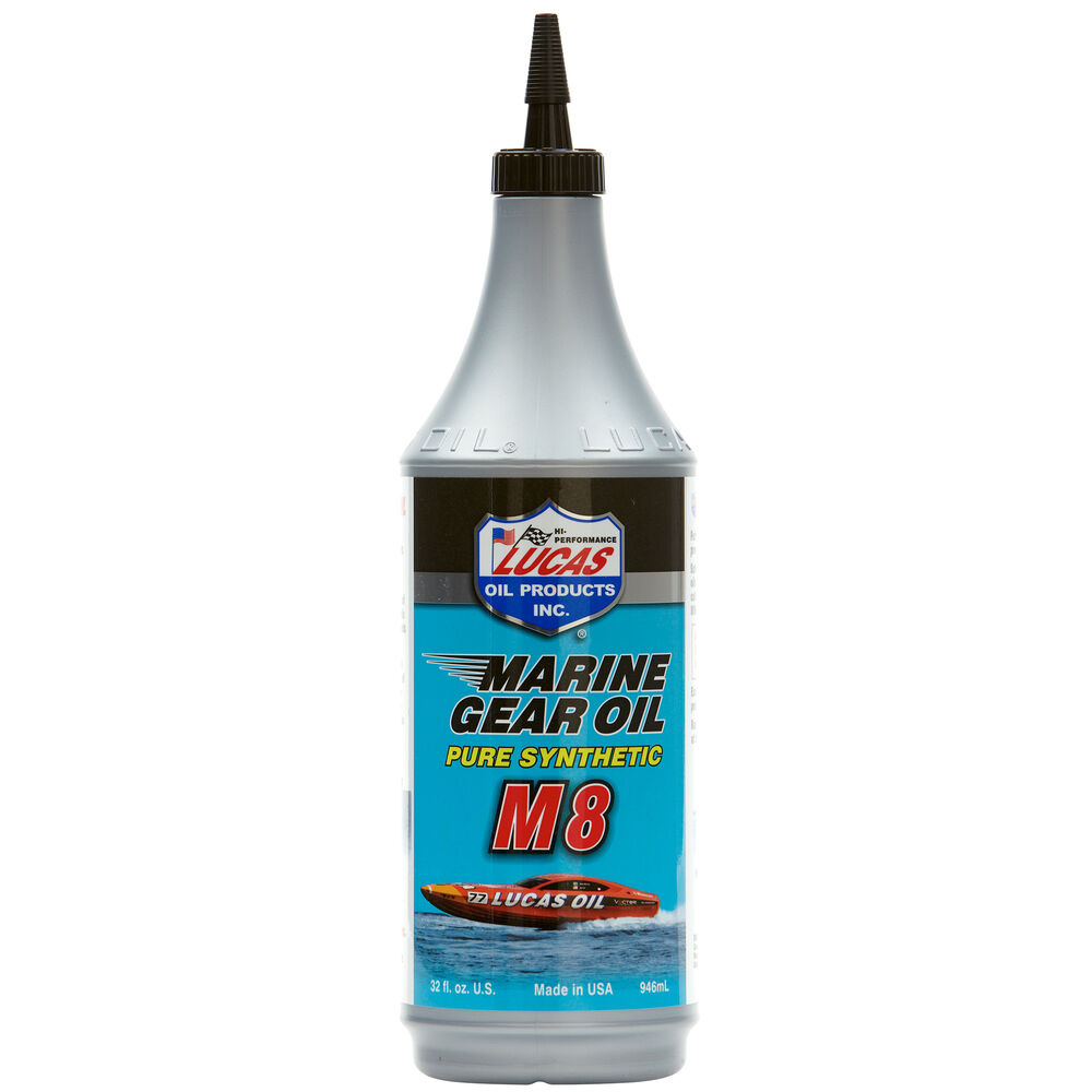 Lucas Oil Synthetic 75W90 Marine Gear Oil, Quart Overton's