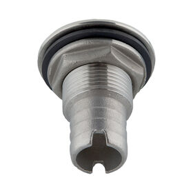 Whitecap Thru-Hull Fitting with Barb, 1" Hose, 2-1/2" Overall