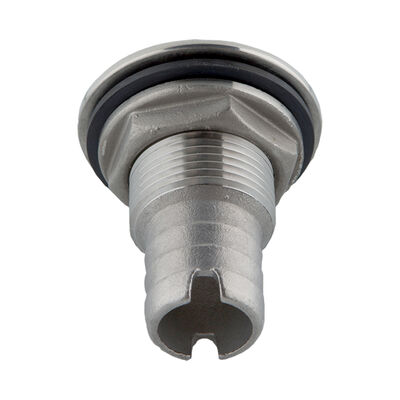 Whitecap Thru-Hull Fitting with Barb, 1" Hose, 2-1/2" Overall