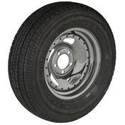 Goodyear Endurance ST205/75 R 14 Radial Trailer Tire, 5-Lug Chrome Directional R