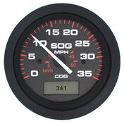 Sierra Amega 3" GPS Speedometer With LCD Heading Display, 35 MPH