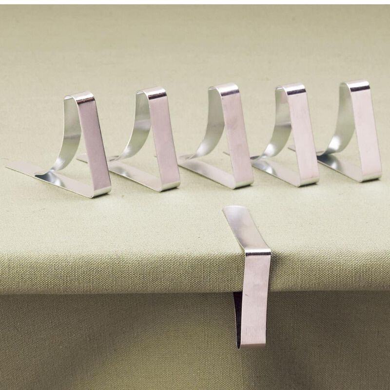 Steel Tablecloth Clamps image number 1