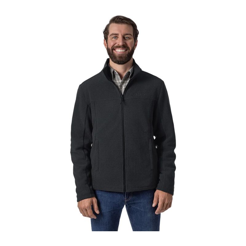 ORORO River Ridge Men's Heated Fleece Liner Jacket with Rechargeable Battery