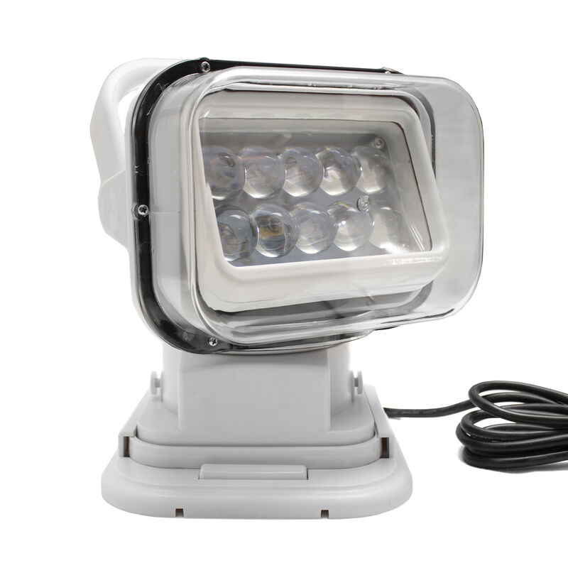 Race Sport Motorized 50W LED Spotlight with Remote, White image number 3