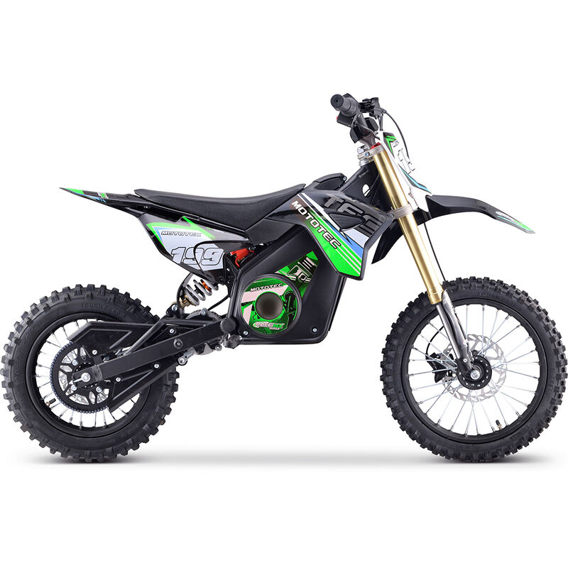 MotoTec 48V 1500W Pro Lithium Electric Dirt Bike image number 11