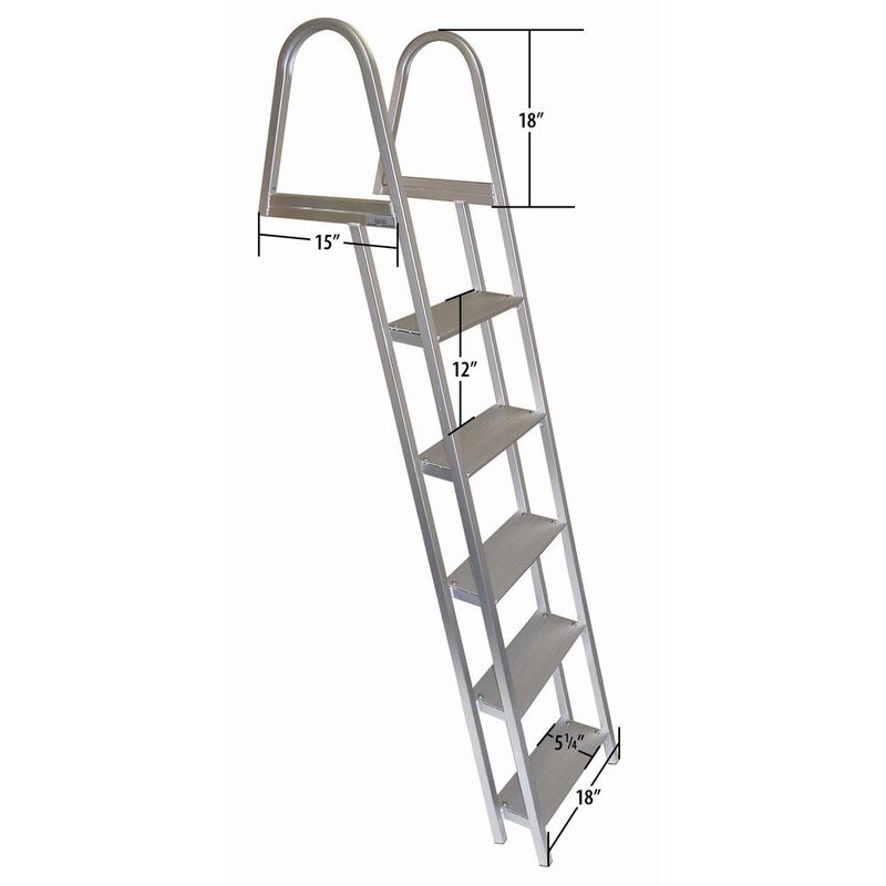 Dockmate 5-Step Stationary Dock Ladder image number 2