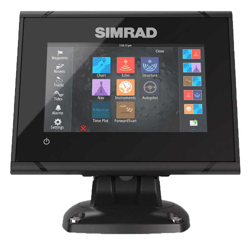 Simrad GO5 XSE Fishfinder Chartplotter With HDI Transducer And Insight USA Maps image number 1