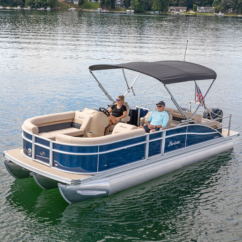SureShade Power Automatic Bimini Top For Pontoon And Deck Boats w/Anodized Aluminum Frame image number 35