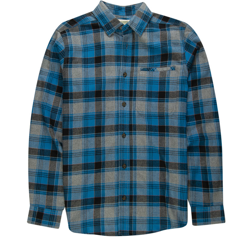 Ultimate Terrain Men's Essential Flannel Long-Sleeve Plaid Shirt image number 14