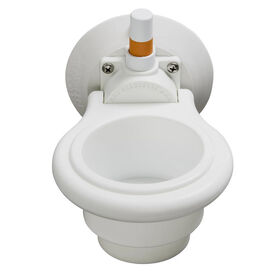 SeaSucker 1-Cup Holder, Vertical Mount, White