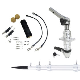 Tigress XD Top Mount System 15' Silver Outriggers Elite