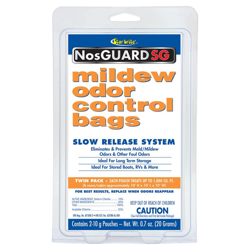 Star Brite NosGUARD SG Mildew Odor Control Bags, 2-Pack image number 1