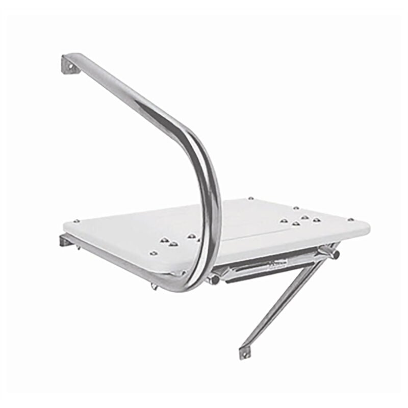 Garelick Outboard Transom Platform with Two-Step Telescoping Ladder image number 2