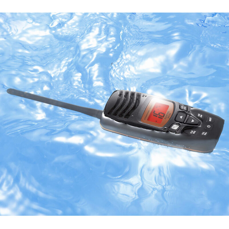Standard Horizon HX100 Floating Handheld VHF Radio Two-Pack image number 3