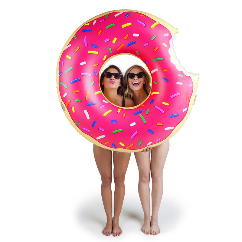 Big Mouth Giant Frosted Donut Pool Float image number 2