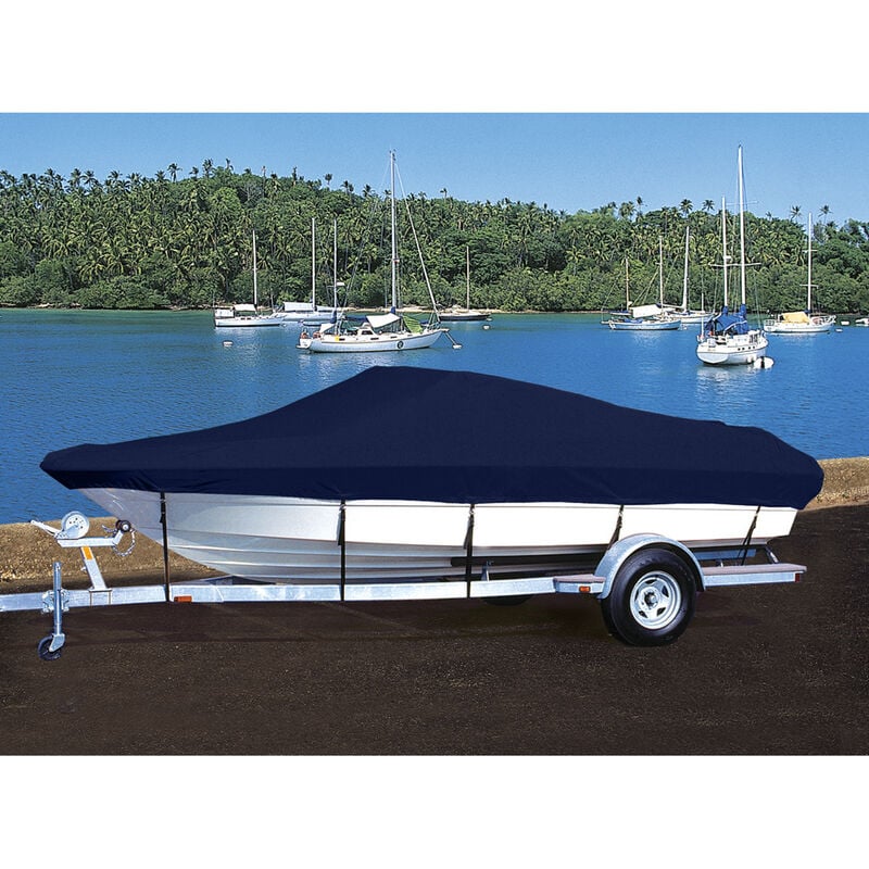 Trailerite Hot Shot Cover for 99-06 Alumacraft 145 Fish Tiller OB image number 4