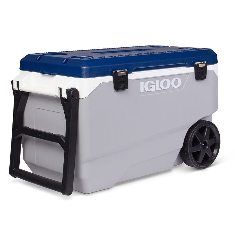 Igloo MaxCold Latitude 90-Quart Roller Cooler image number 2