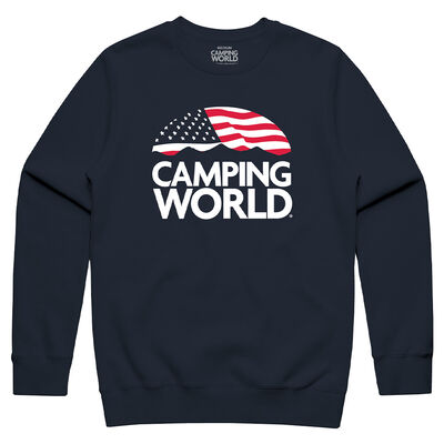 Camping World Classic Fit Logo Crew Neck