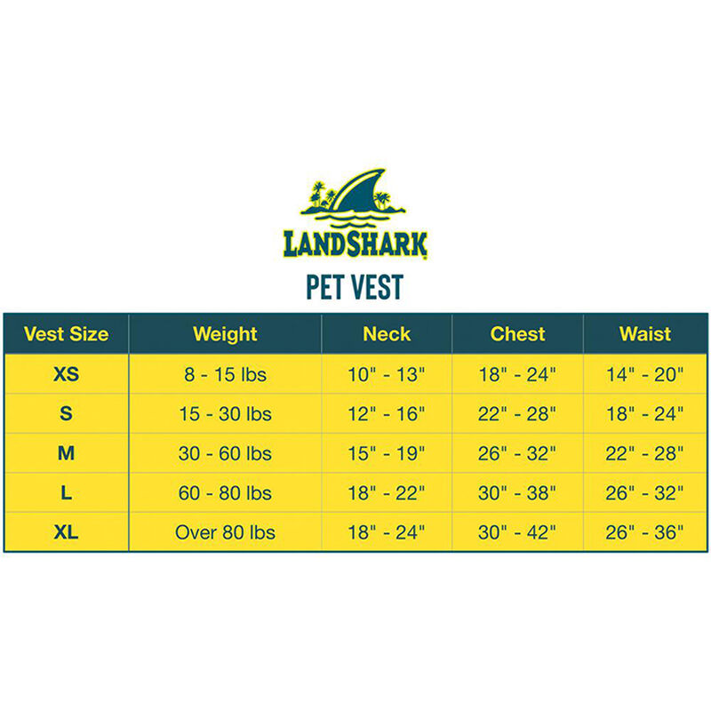 LandShark Pet Vest image number 4