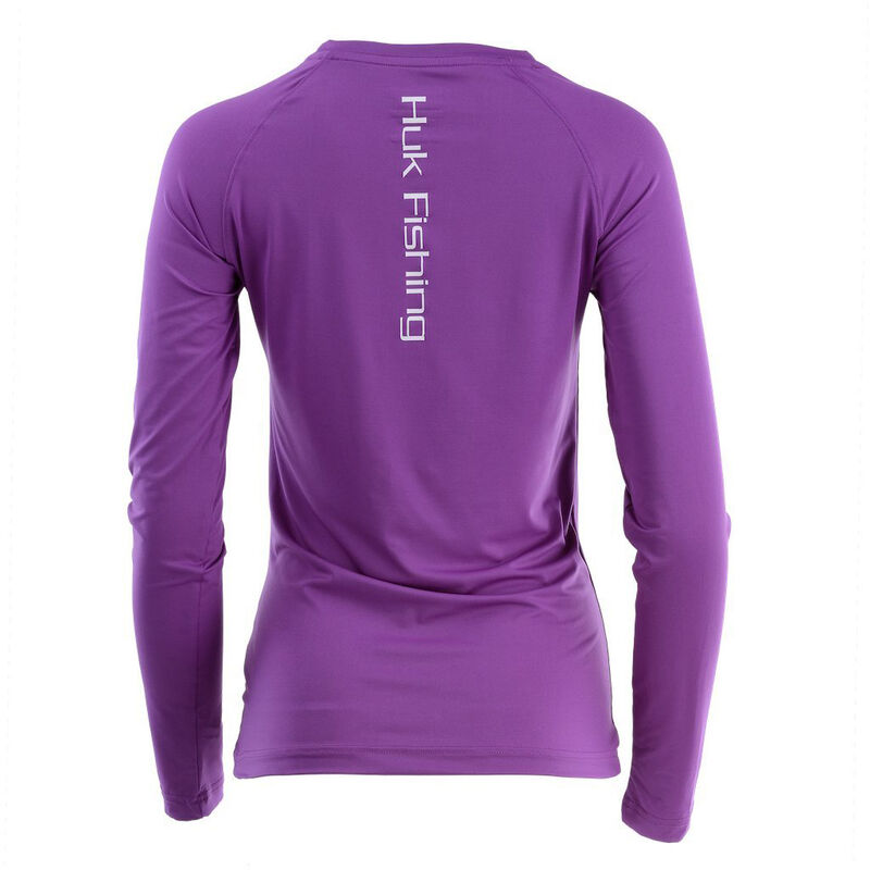 HUK Women’s Pursuit Vented Long-Sleeve Top image number 2