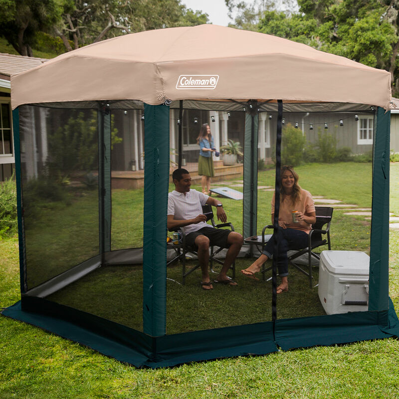 Coleman Instant Canopy with Screen Walls, 12' x 10' image number 3