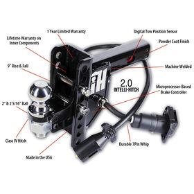 Intelli-Hitch Trailer Brake Control For 2" Receiver