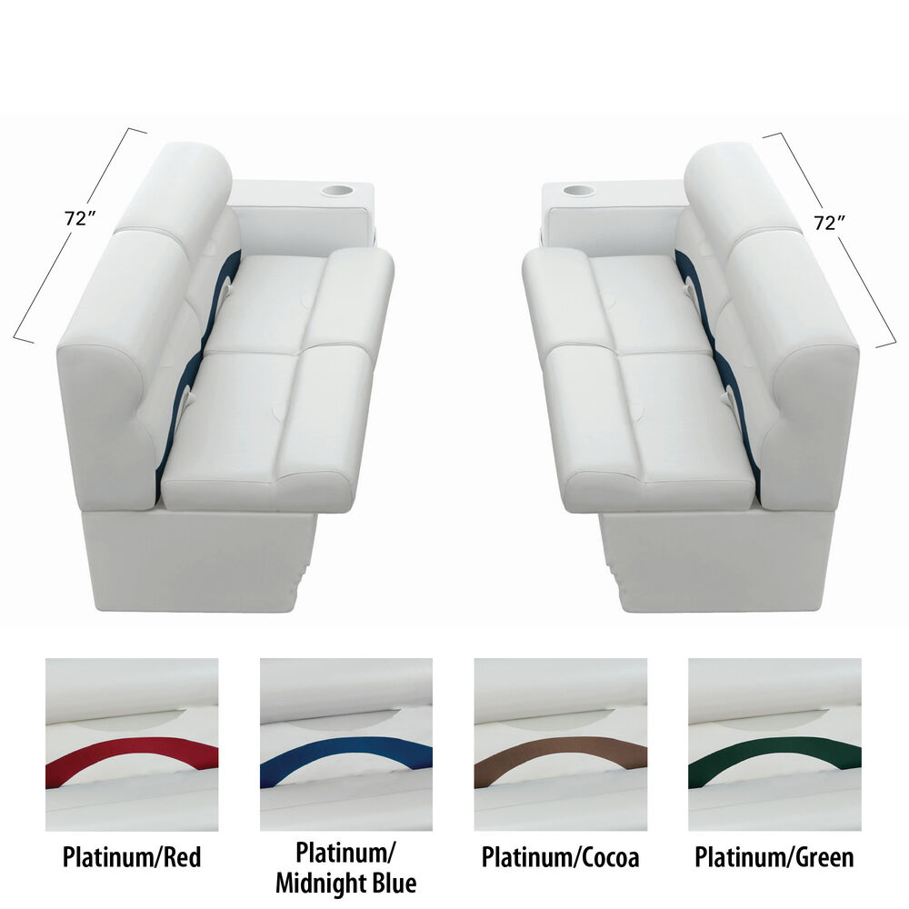 Toonmate Premium Pontoon Furniture Package Large Front Seating Group Overton S