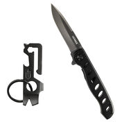 Gerber EVO Jr. Clip Folding Knife & Mullet Keychain Tool Combo