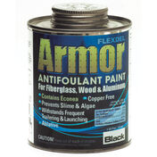 Aquagard Armor Bottom Paint For Outdrives, Pint, Black