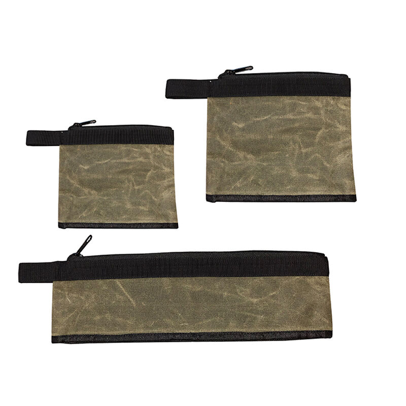 Overland Vehicle Systems Canyon Medium Bags, #12 Waxed Canvas, Set of 3 image number 2